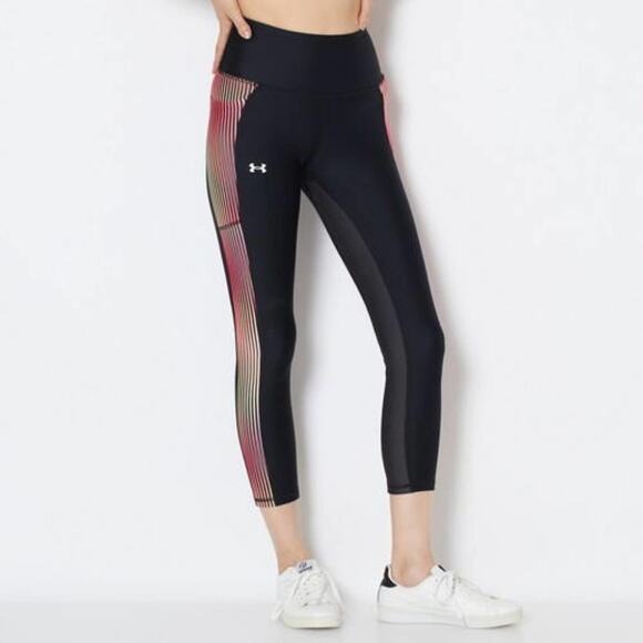 Under Armour compression pocket active athletic workout leggings plus size 1X 3X - Picture 1 of 13